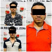 Aprehende FGE a tres Hondureños presuntos culpables de Robo con Violencia y Agravado en Palenque