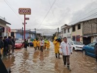 Se intensifica apoyo a la población por lluvias en San Cristóbal