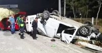 Accidente en el tramo Tuxtla-Berriozábal deja dos heridos
