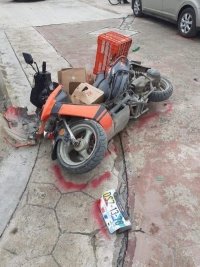 Tida embiste a una moto en Ocosingo, un lesionado grave