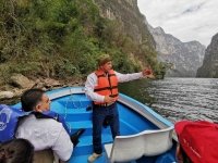 Realizan PC y especialistas recorridos por el Cañón del Sumidero para reforzar acciones preventivas
