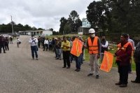 Síndico Municipal de SCLC da banderazo de inicio de obras en comunidades de San Cristóbal