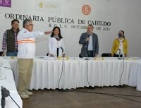 Alcalde de SCLC toma protesta a Víctor Amezcua como nuevo director de Protección Civil municipal