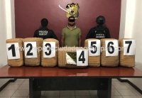 Asegura FGE 70 kilos de marihuana en carretera Cintalapa-Tapanatepec; hay un detenido