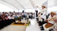 En Chamula, Rutilio Escandón inaugura Unidad Médica Rural del IMSS-Bienestar