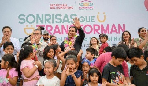 Eduardo Ramírez encabeza festejo del Día de la Niña y el Niño en Tuxtla Gutiérrez