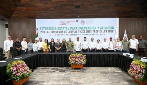 Eduardo Ramírez coordina estrategia estatal de protección civil para temporada de lluvias y ciclones tropicales