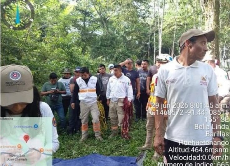 Localizan cuerpo de menor arrastrada por el r&iacute;o en La Trinitaria