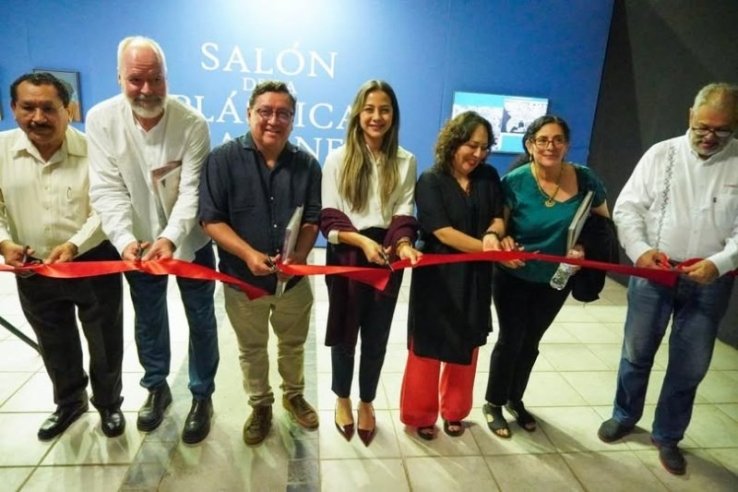 Realizan la inauguraci&oacute;n y premiaci&oacute;n del Sal&oacute;n de la Pl&aacute;stica Chiapaneca 2025