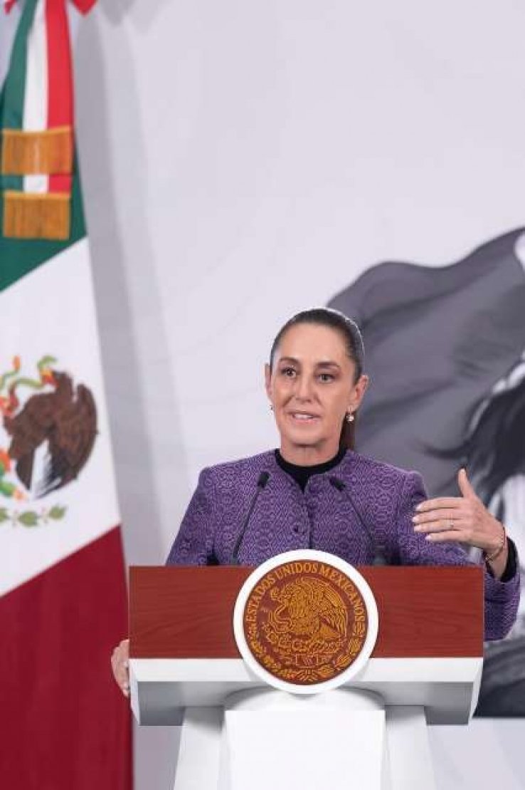 Presidenta Claudia Sheinbaum presenta estrategia para fortalecer la soberan&iacute;a energ&eacute;tica con explotaci&oacute;n de reservas de gas natural para disminuir importaci&oacute;n