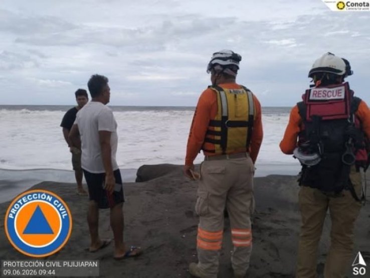 Monitorean ante el efecto de Mar de Fondo en playas de Chiapas