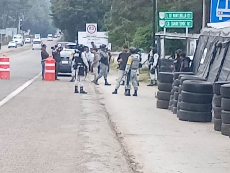 Soldados y guardia nacional evitan que dos ind&iacute;genas fueran retenidos y llevados a una comunidad