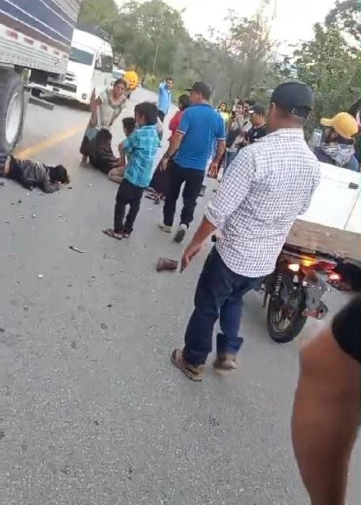 Un motociclista muerto y otro grave al accidentarse en el tramo federal Ocosingo-Palenque