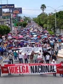 Movilizaciones de la CNTE afectan al transporte p&uacute;blico