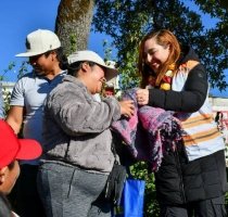 Refuerzan apoyo invernal a familias de Albania Alta ante ca&iacute;da de heladas