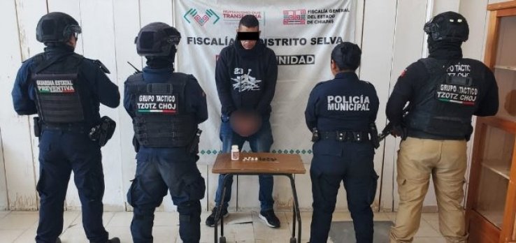 Vinculan a proceso a presunto responsable del delito contra la salud, en Ocosingo