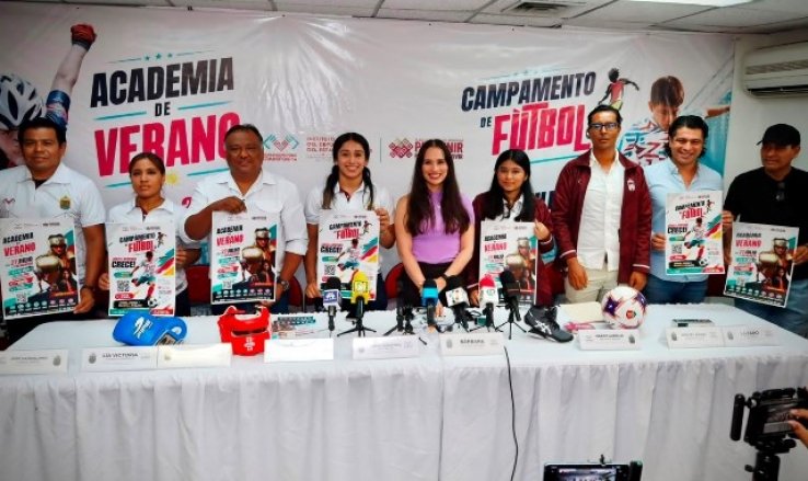 Indeporte convoca a la Academia de Verano y al Campamento de F&uacute;tbol 2026