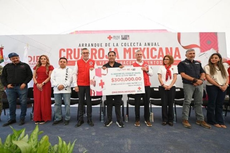 Eduardo Ram&iacute;rez reconoce labor de la Cruz Roja a favor de quienes m&aacute;s lo necesitan