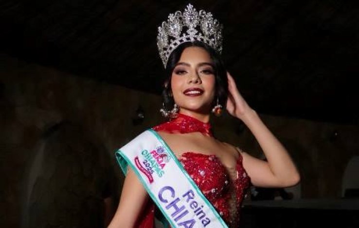 Sancristobalense es coronada Reina de Reinas Chiapas 2025; alcaldesa Fabiola Ricci felicita a Karla Maritza Velasco Hern&aacute;ndez
