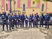 Reconocen compromiso de la Direcci&oacute;n de la Polic&iacute;a Municipal con la campa&ntilde;a &ldquo;Tapitas por Vida&rdquo;