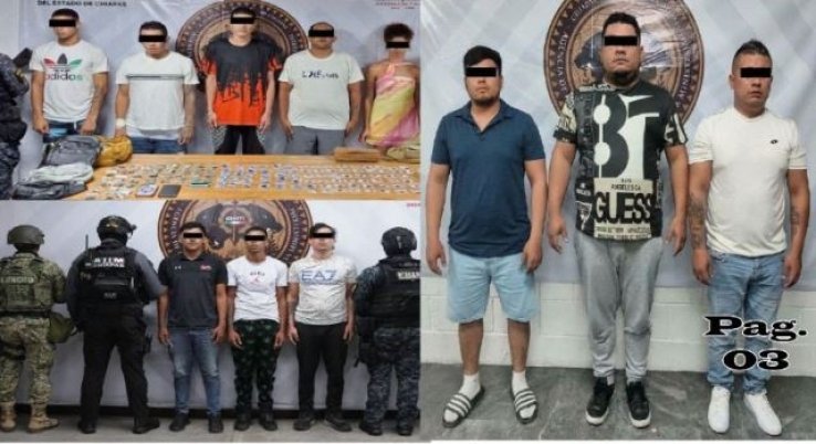 FGE y SSP desmantelan banda dedicada a la extorsi&oacute;n &ldquo;gota a gota&rdquo; en Tuxtla