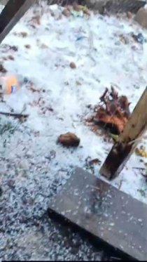 Granizada y fuertes lluvias sorprenden a Zinacant&aacute;n