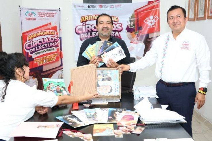 Icheja inicia estrategia de C&iacute;rculos de Lectura para fortalecer la postalfabetizaci&oacute;n en Chiapas