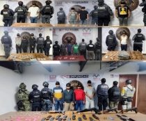 Operativo Hostigamiento deja 15 detenidos, armas y narc&oacute;ticos asegurados en Chiapas