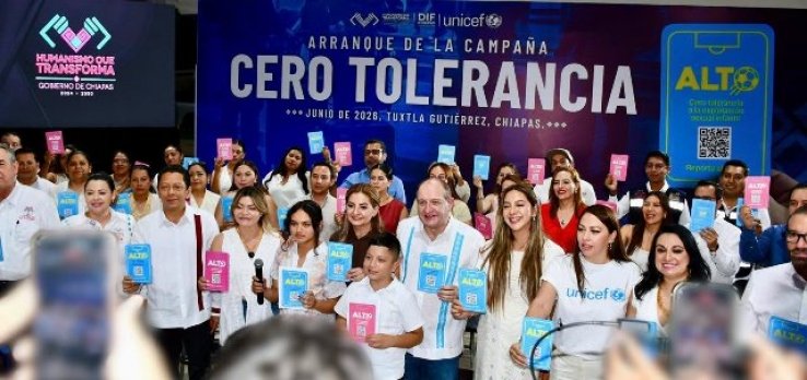 San Crist&oacute;bal se suma a la campa&ntilde;a estatal &ldquo;&iexcl;Alto! Cero Tolerancia a la Explotaci&oacute;n Sexual Infantil&rdquo;