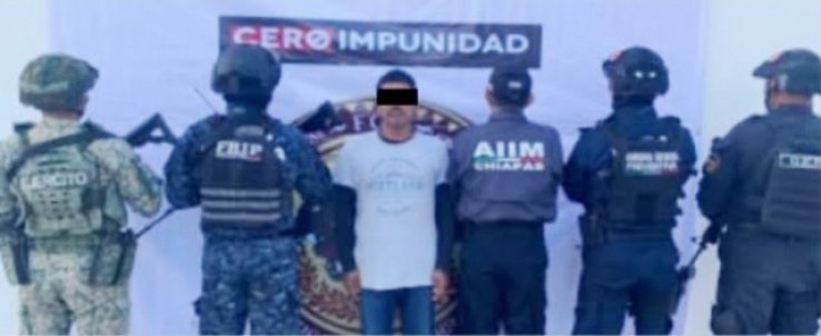 Grupo Interinstitucional aprehende al presunto responsable de violencia familiar equiparada