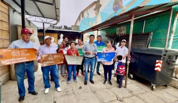 Impulsan campa&ntilde;a de separaci&oacute;n de residuos en el Mercadito de San Ram&oacute;n, para un San Crist&oacute;bal m&aacute;s limpio