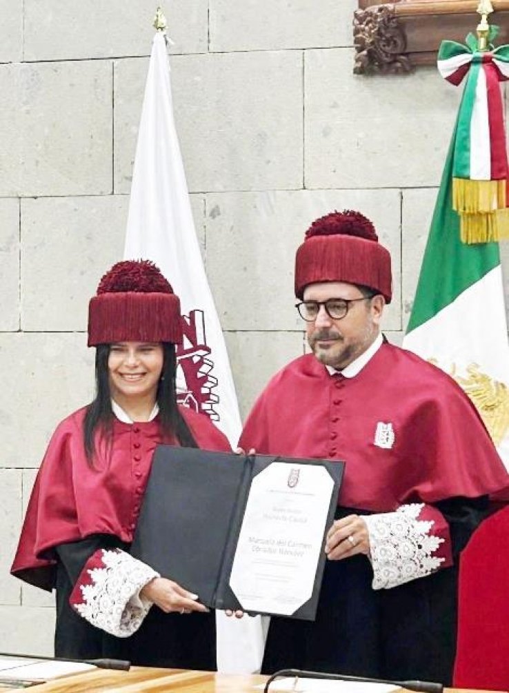 Manuela Obrador, primera chiapaneca en recibir el Doctorado Honoris Causa del IPN