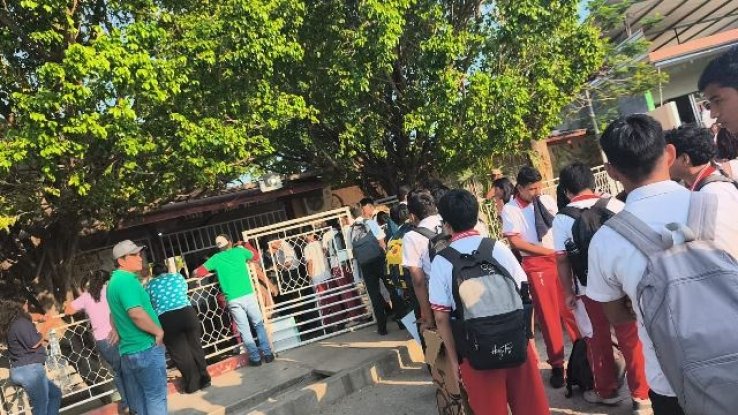 Act&uacute;an autoridades educativas y de seguridad para proteger a estudiantes en Chiapas