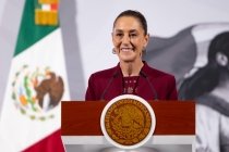 Presidenta Claudia Sheinbaum encabeza banderazo de inicio de obra del tramo Arroyo El Sauz-Nuevo Laredo del Tren del Golfo de M&eacute;xico