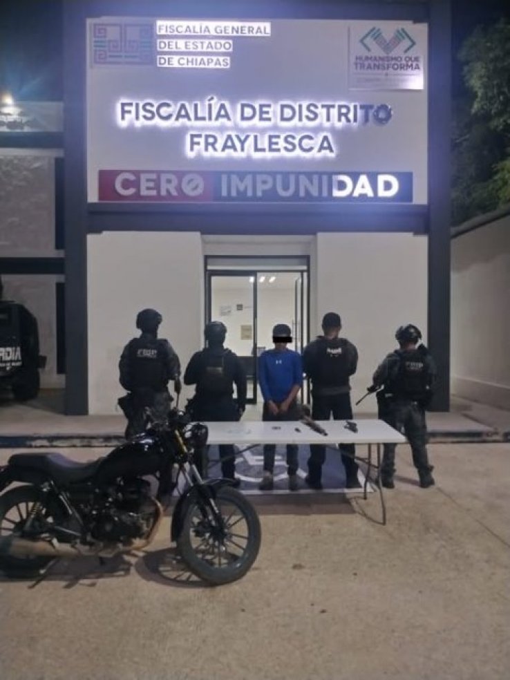 Vinculan a proceso a presunto responsable del delito contra la salud, en Villaflores