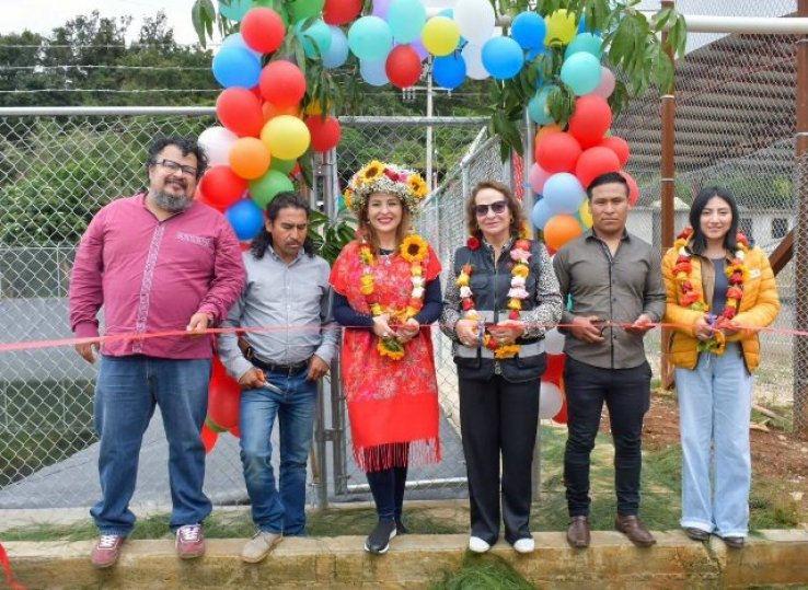 Inaugura Fabiola Ricci obra de captaci&oacute;n pluvial que fortalece el acceso al agua en Pozo Colorado Uno