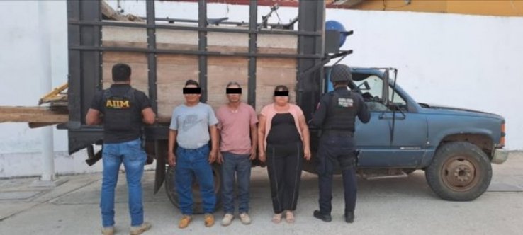 En Villaflores, detienen a tres personas por el delito de robo