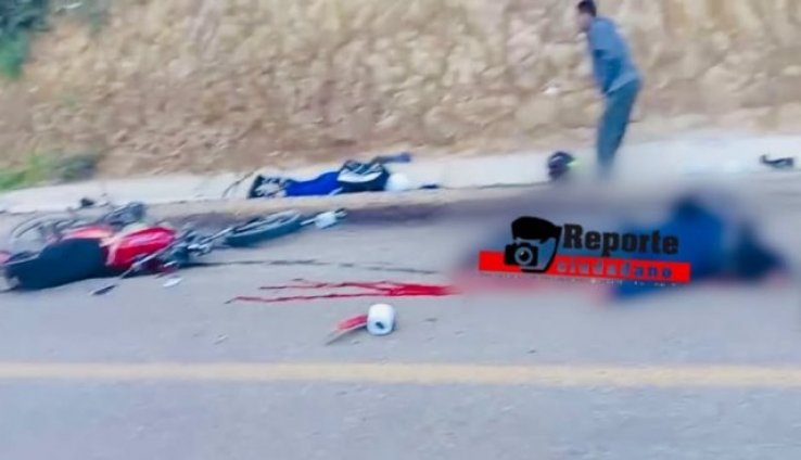 Choque entre motociclistas deja un fallecido en la carretera a Zinacant&aacute;n