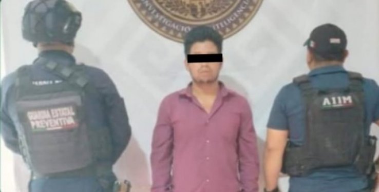 Por feminicidio en grado de tentativa, FGE y SSP aprehenden al presunto responsable