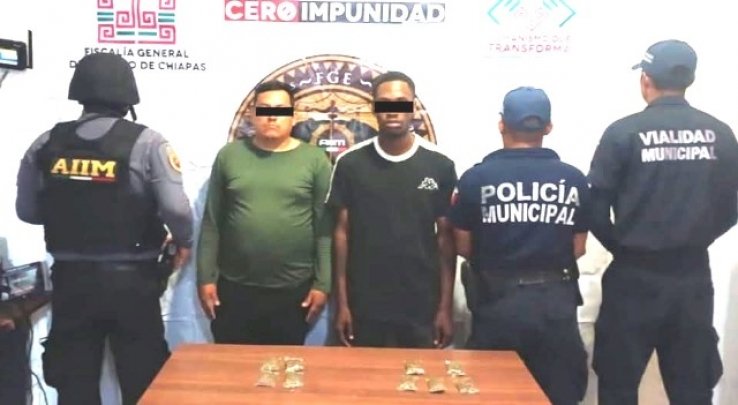 Detienen en Mazat&aacute;n a dos personas como presuntos responsables del delito contra la salud