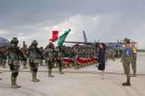 "Presidenta Claudia Sheinbaum reconoce al agrupamiento &uml;Yumare&uml; que brind&oacute; apoyo a Venezuela por terremotos"