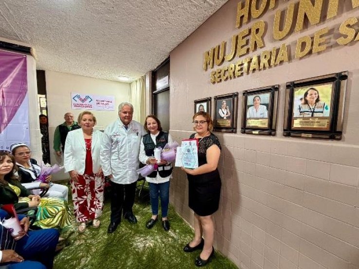 Reconocen a la C. Bertha Guadalupe Diestel Alfaro con el galard&oacute;n &ldquo;Mujer Trabajadora Universal 8.5&rdquo;