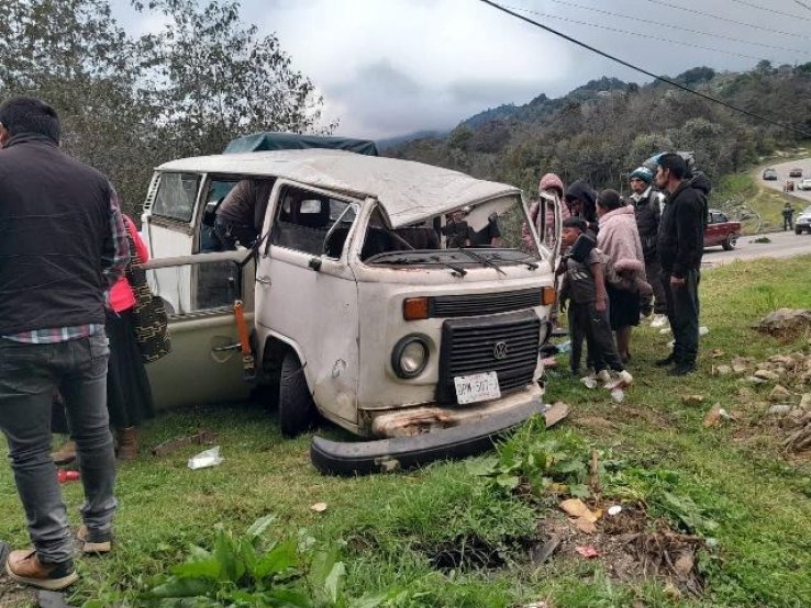Dos accidentes automovil&iacute;sticos en la regi&oacute;n Altos de Chiapas