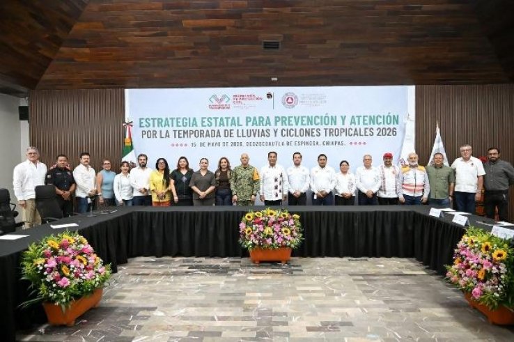 Eduardo Ram&iacute;rez coordina estrategia estatal de protecci&oacute;n civil para temporada de lluvias y ciclones tropicales