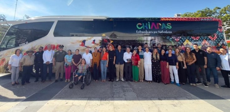 Presentan galer&iacute;a rodante &ldquo;Chiapas Extraordinario por Naturaleza&rdquo;